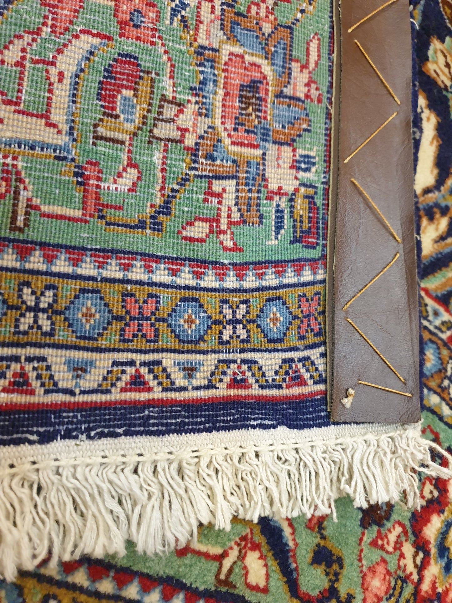 Oriental Handmade Authentic Carpet: Ghoum Tree of Life (5.5 x 3.3 ft)