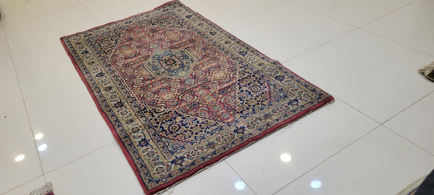 Antique Persian Bidjar Rug - 5.2 x 2.11 Feet | Very Fine Quality
