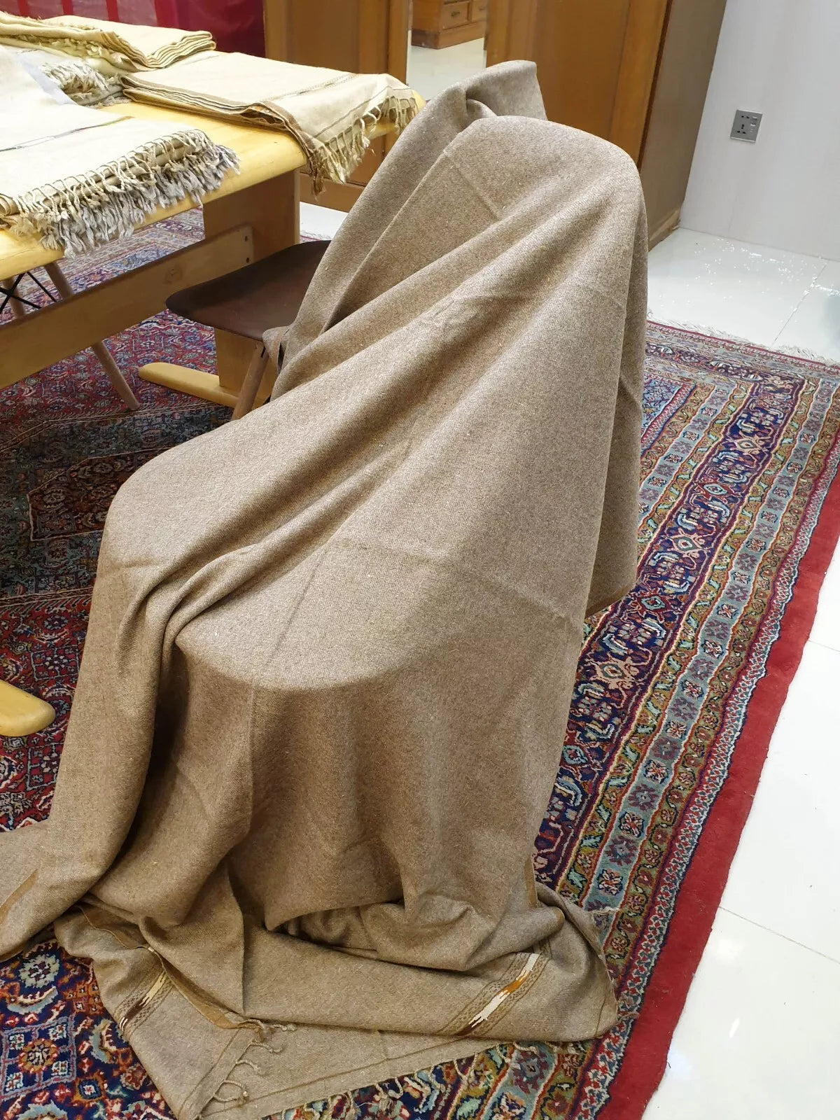 Afghan Patu Shawl – 100% Pure Wool | Traditional Warmth & Heritage